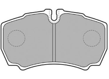 Placute frana KRIEGER 0950006097