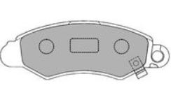 Placute frana KRIEGER 0950006344