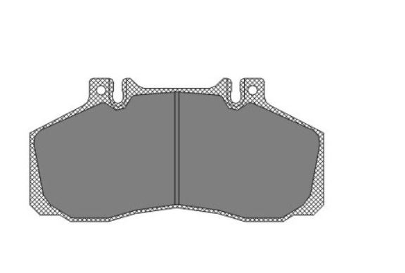 Placute frana KRIEGER 0950006356