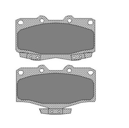 Placute frana KRIEGER 0950006391