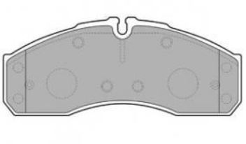 Placute frana KRIEGER 0950006399