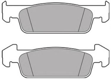 Placute frana KRIEGER 0950006441