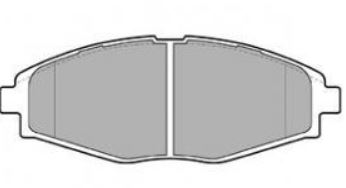 Placute frana KRIEGER 0950006526