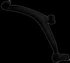 Brat suspensie roata RINGER 1141001052