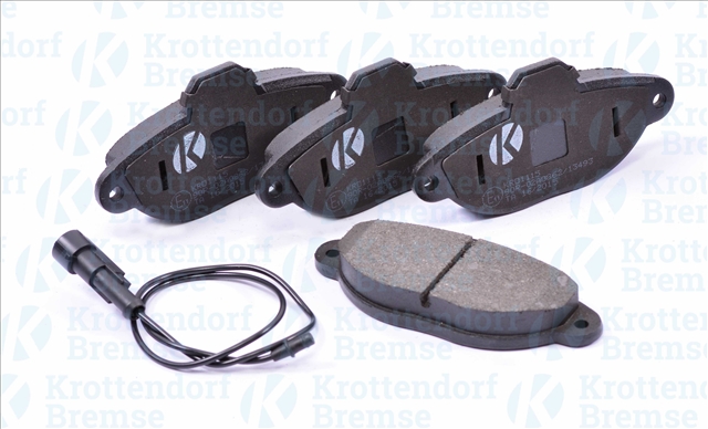 Placute frana KROTTENDORF KRO1115