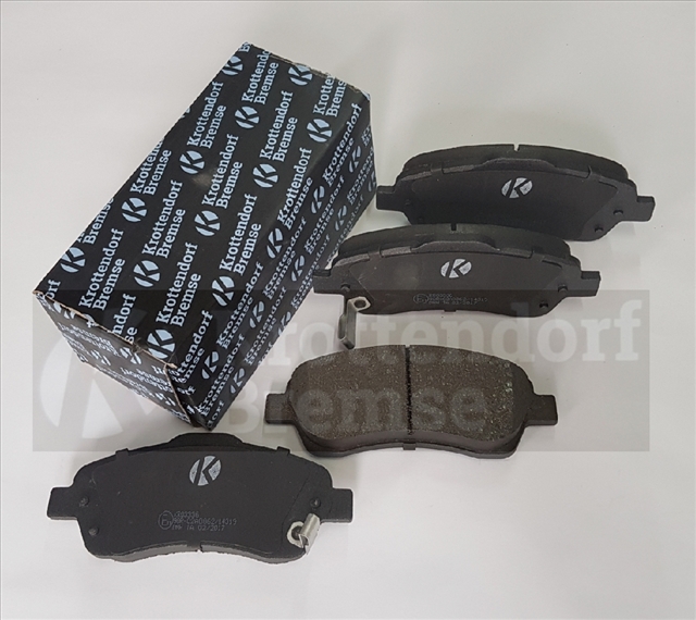 Placute frana KROTTENDORF KRO3336