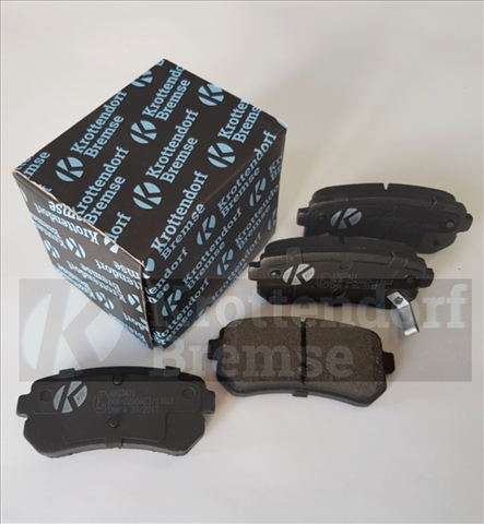 Placute frana KROTTENDORF KRO3421