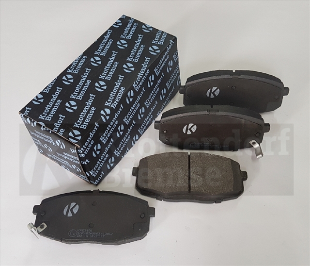 Placute frana KROTTENDORF KRO3450