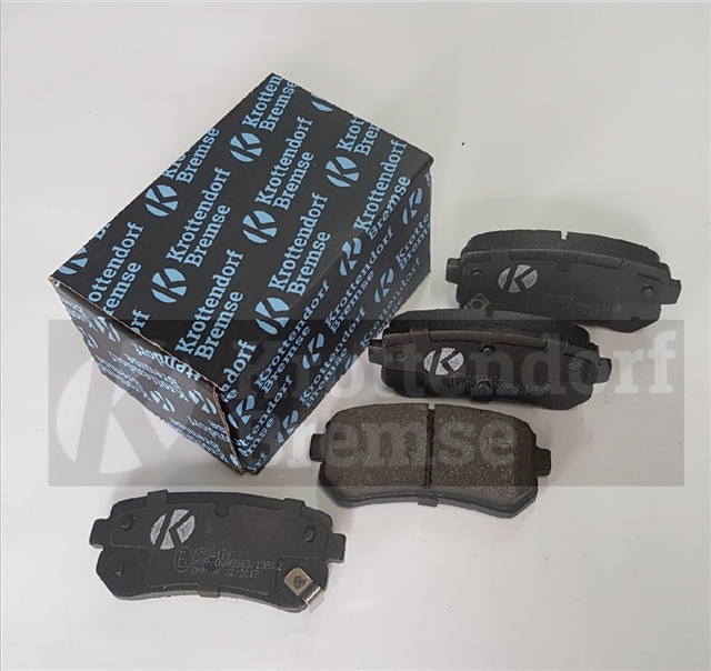 Placute frana KROTTENDORF KRO3474