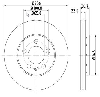 Disc frana MTR 12108512