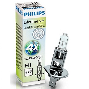 Bec far faza lunga VW GOLF IV (1J1) 1.4 16V  benzina 75 cai PHILIPS 12258LLECOC1