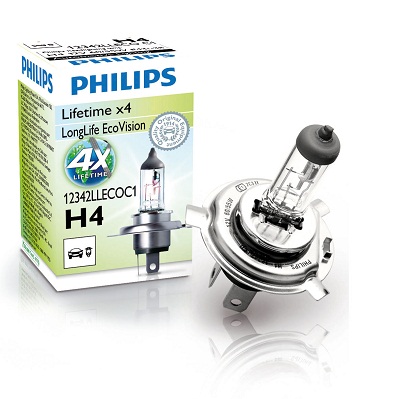 Bec far faza lunga DACIA LOGAN (LS_) 1.4 MPI LPG (LS0C)  Benzina/Autogaz (GPL) 75 cai PHILIPS 12342LLECOC1