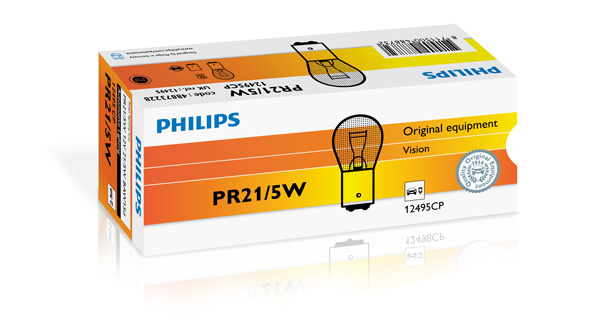 Bec lampa frana / lampa spate FORD FOCUS II (DA_, HCP, DP) 1.6 TDCi  diesel 109 cai PHILIPS 12495CP