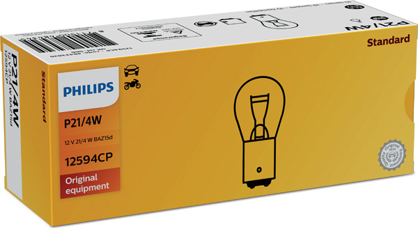 Bec lampa frana / lampa spate VW PASSAT B5.5 (3B3) 1.9 TDI  diesel 130 cai PHILIPS 12594CP