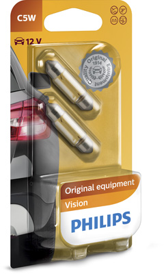 Bec iluminare numar circulatie AUDI A4 B7 Avant (8ED) RS4 quattro  benzina 420 cai PHILIPS 12844B2