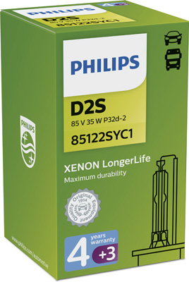 Bec far faza lunga VW GOLF IV (1J1) 1.4 16V  benzina 75 cai PHILIPS 85122SYC1