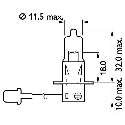 Bec far faza lunga PHILIPS 13336MDC1