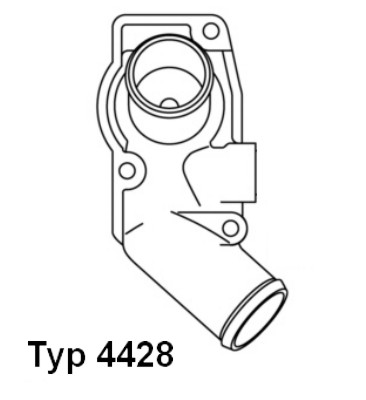 Termostat lichid racire WAHLER 4428.92D