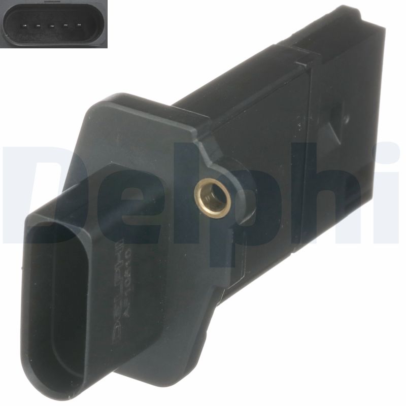 Senzor debit aer AUDI A3 (8P1) 2.0 TFSI  benzina 200 cai DELPHI AF10510-12B1