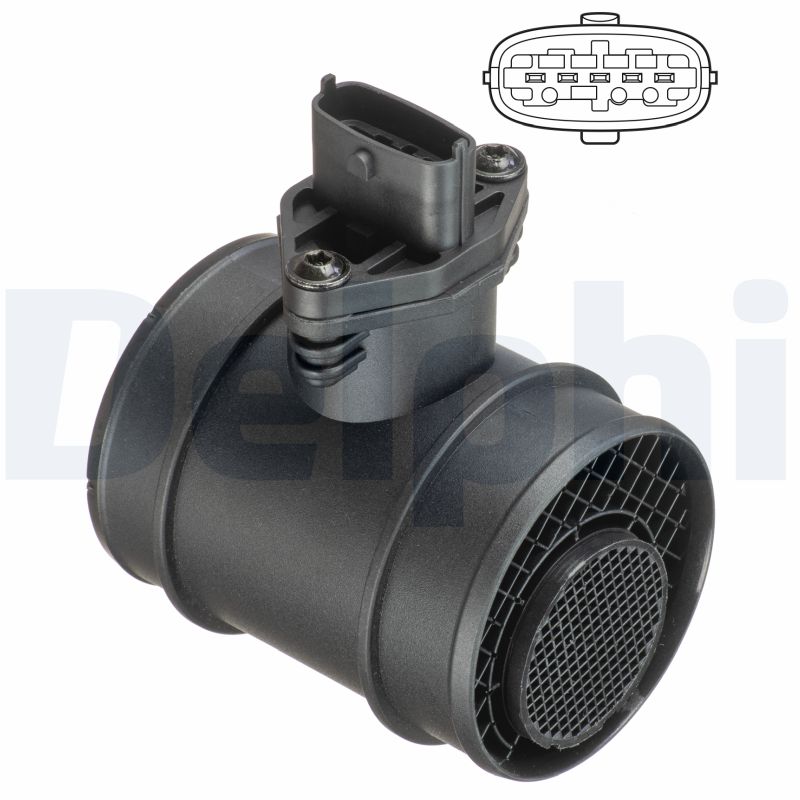 Senzor debit aer HYUNDAI TUCSON (JM) 2.0 CRDi  diesel 113 cai DELPHI AF10621-12B1