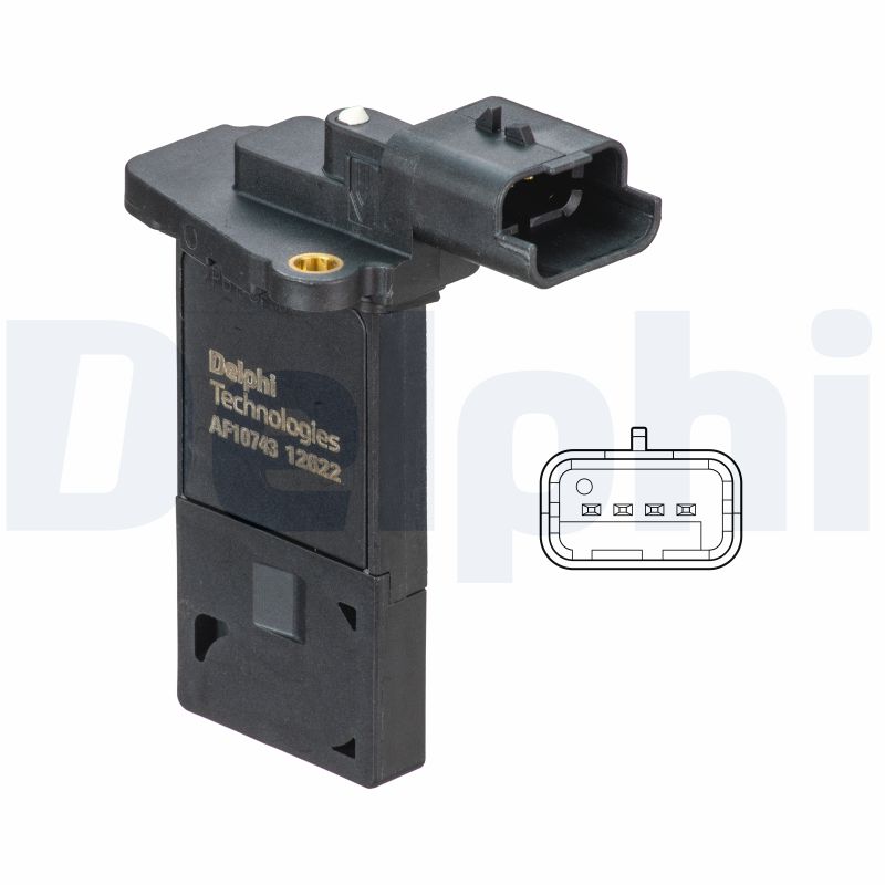 Senzor debit aer DELPHI AF10743-12B1