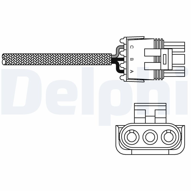 Sonda Lambda DELPHI ES10969-12B1