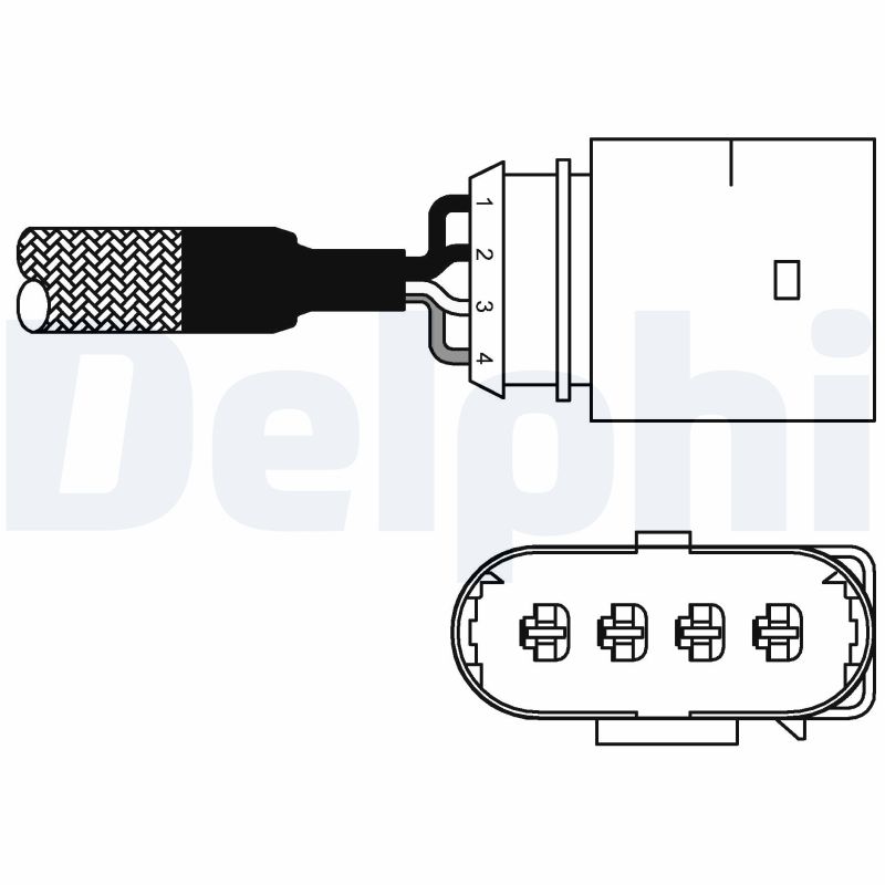Sonda Lambda DELPHI ES10978-12B1