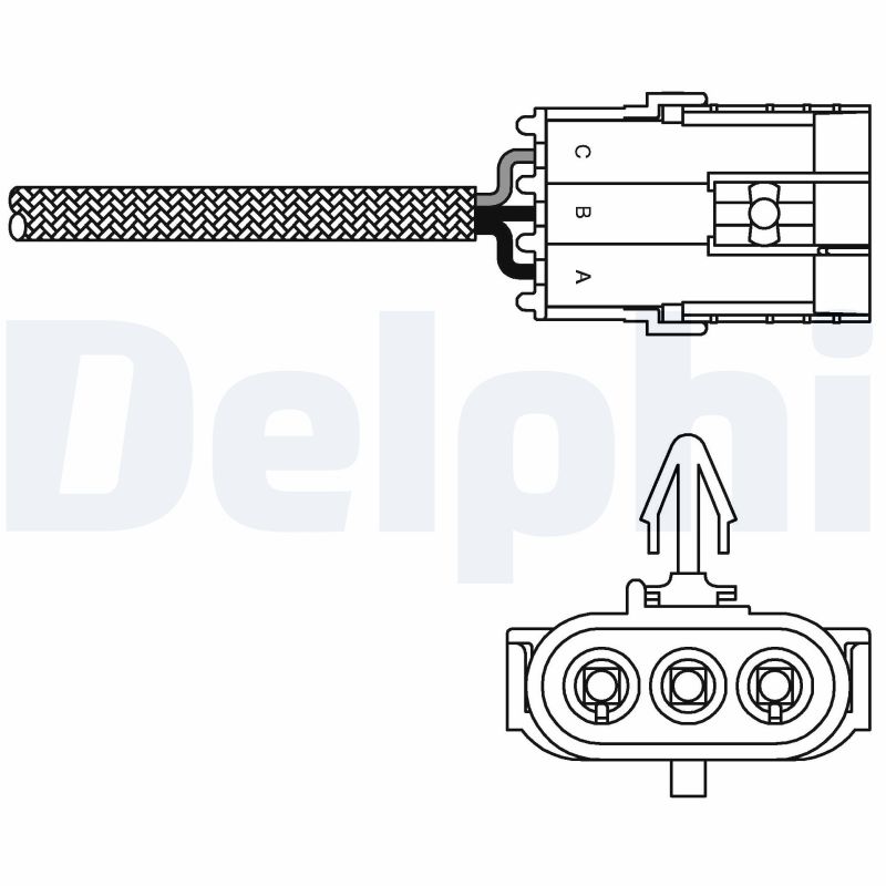 Sonda Lambda DELPHI ES10995-12B1