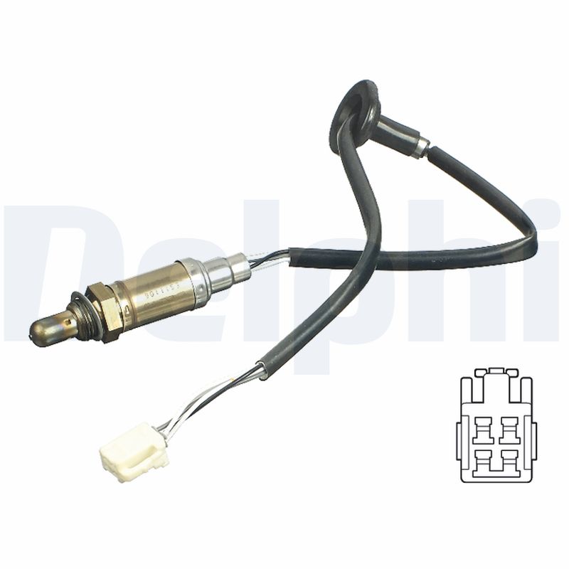 Sonda Lambda TOYOTA AVENSIS combi (_T25_) 1.8 VVT-i (ZZT251_, ZZT251R)  benzina 129 cai DELPHI ES11106-12B1