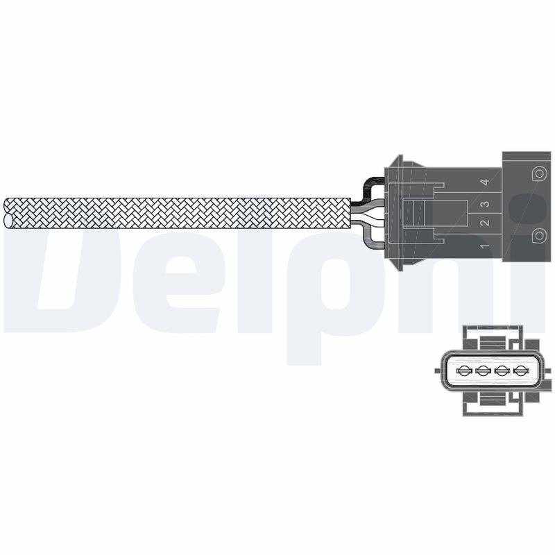 Sonda Lambda DELPHI ES20341-12B1
