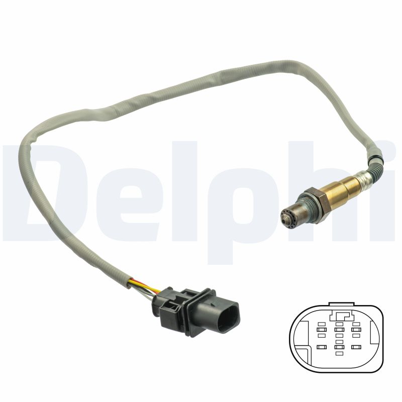 Sonda Lambda VW GOLF VII Variant (BA5, BV5) 2.0 TDI  diesel 150 cai DELPHI ES21065-12B1