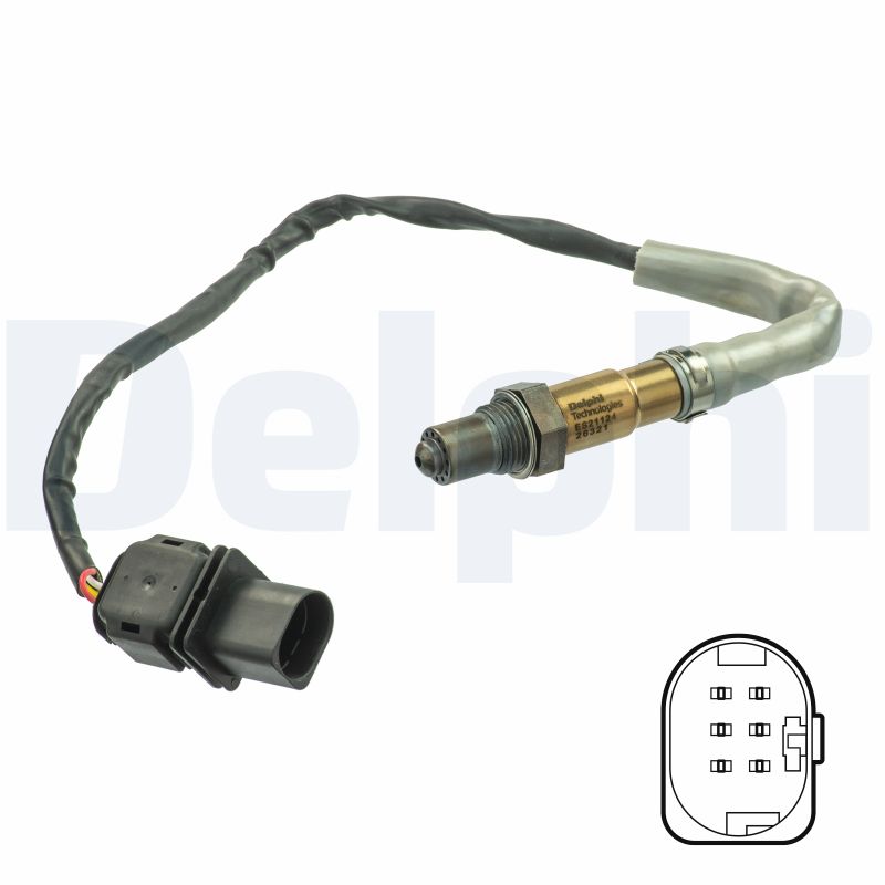 Sonda Lambda DELPHI ES21124-12B1