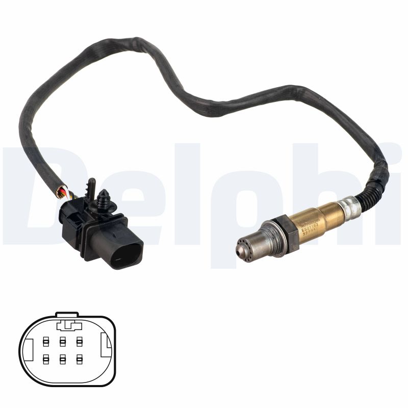 Sonda Lambda DELPHI ES21163-12B1