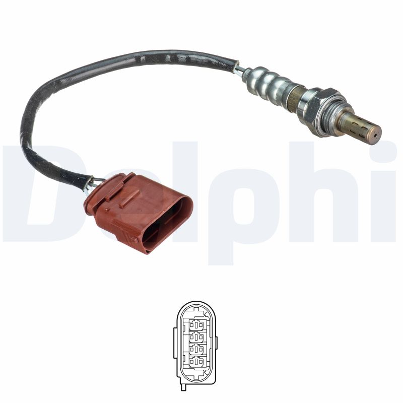 Sonda Lambda CHEVROLET AVEO / KALOS hatchback (T250, T255) 1.2  benzina 72 cai DELPHI ES21186-12B1