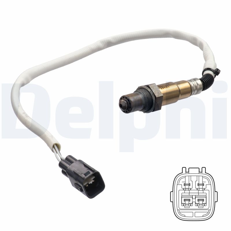 Sonda Lambda TOYOTA COROLLA (_E12_) 1.4 VVT-i (ZZE120_, ZZE120R)  benzina 97 cai DELPHI ES21279-12B1