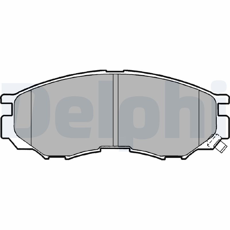 Placute frana DELPHI LP1010