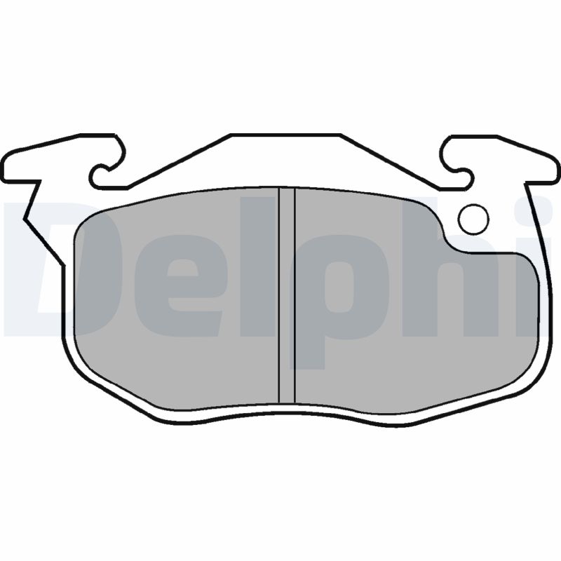 Placute frana DELPHI LP1053