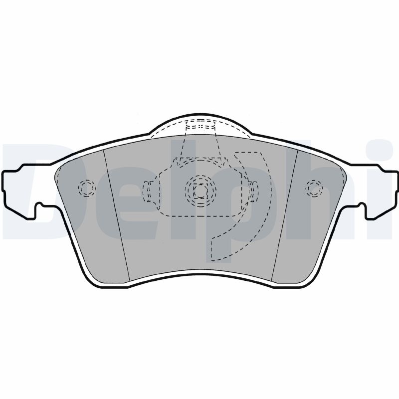 Placute frana DELPHI LP1092