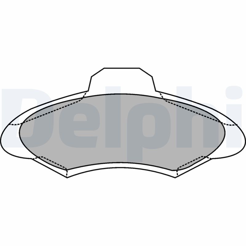 Placute frana DELPHI LP1139