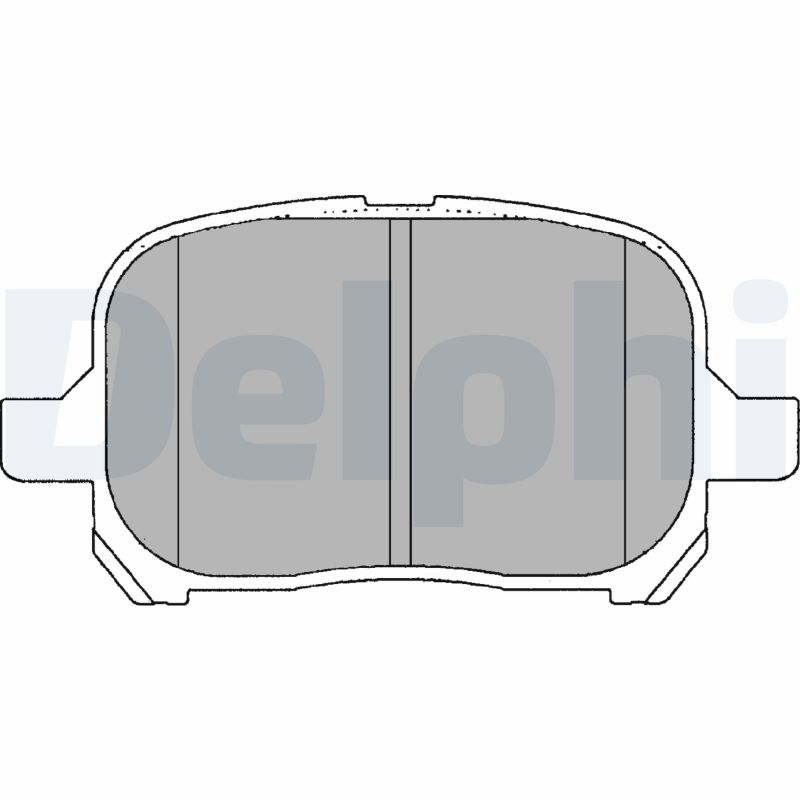 Placute frana DELPHI LP1144