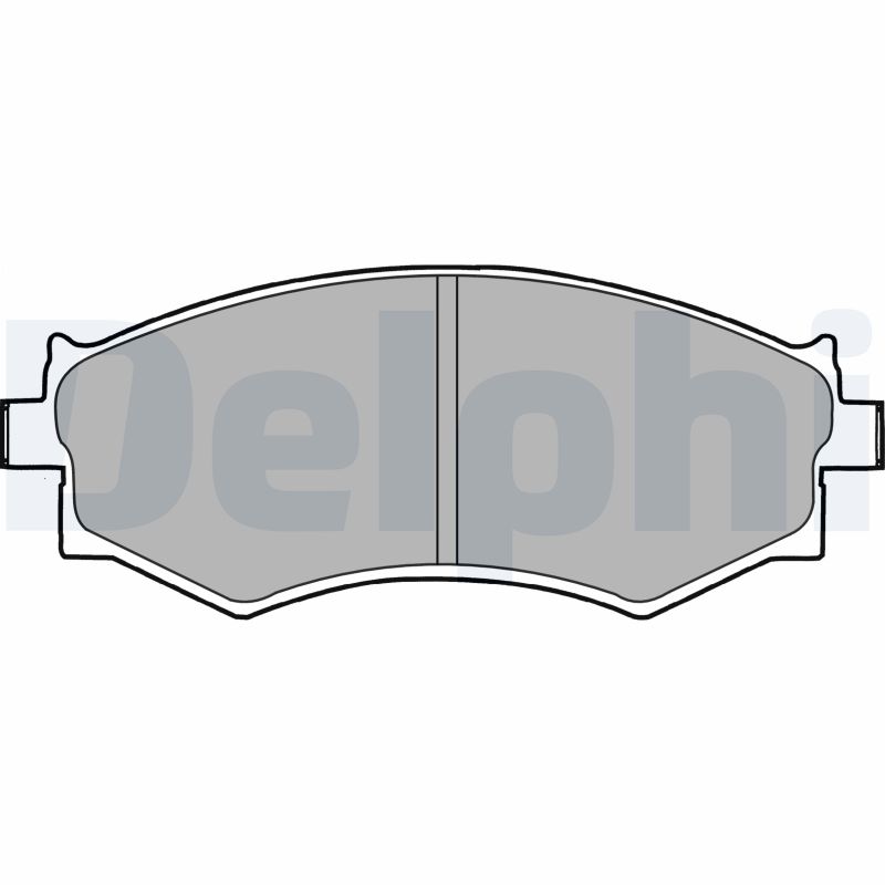 Placute frana DELPHI LP1228