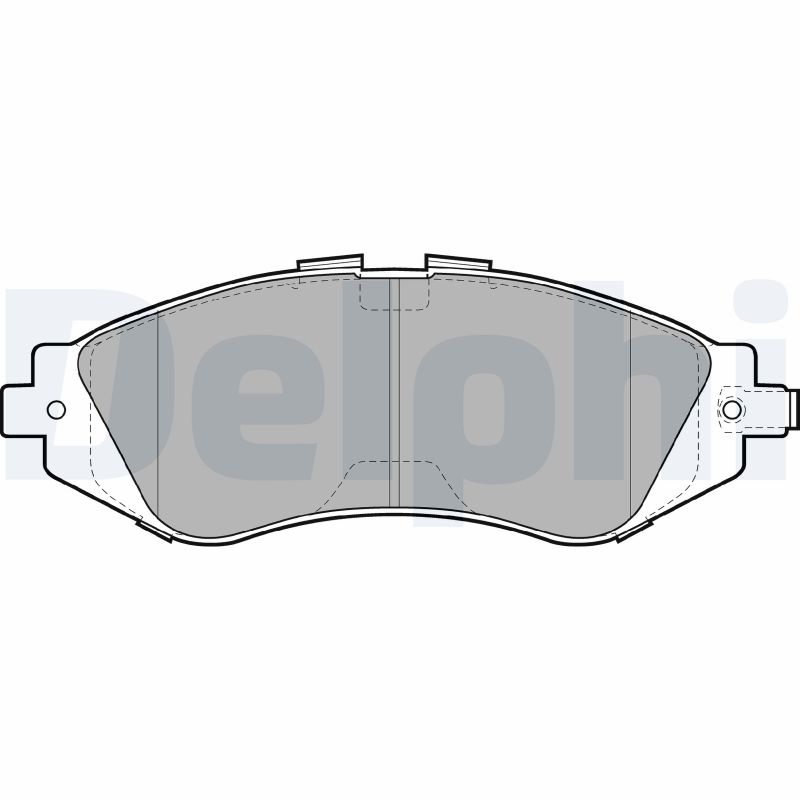 Placute frana DELPHI LP1304
