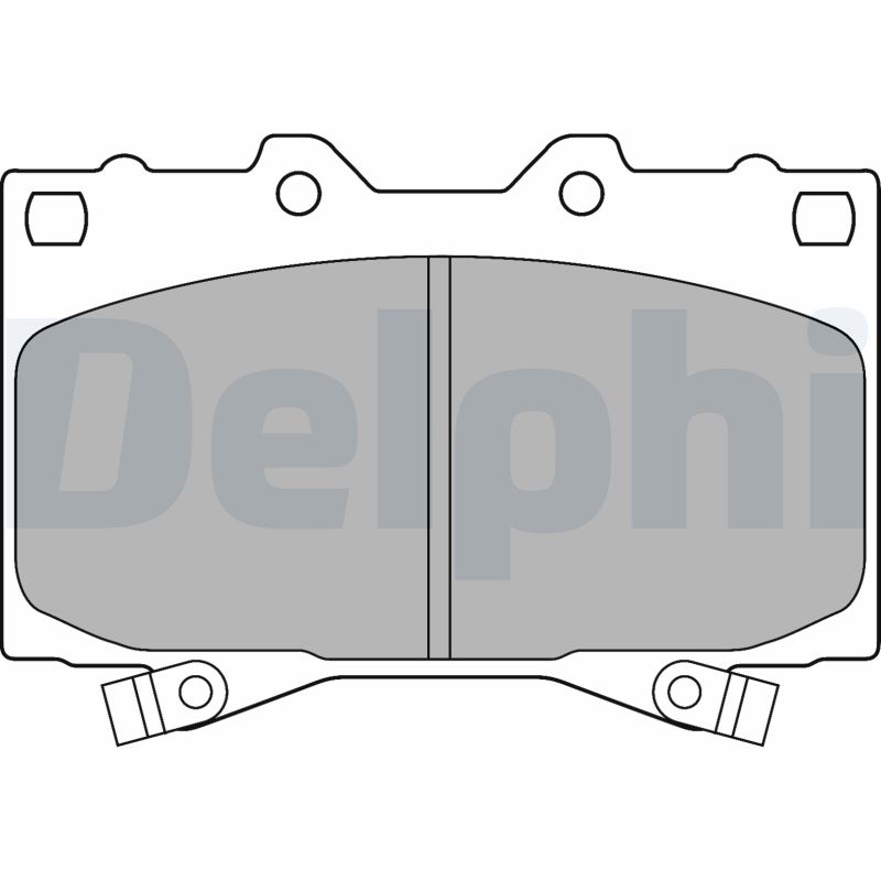 Placute frana DELPHI LP1308