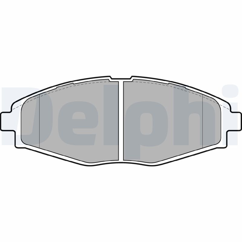 Placute frana DELPHI LP1390