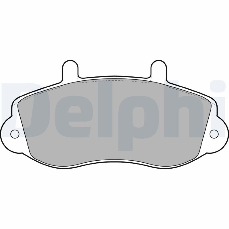 Placute frana DELPHI LP1406