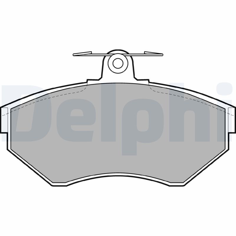 Placute frana DELPHI LP1409