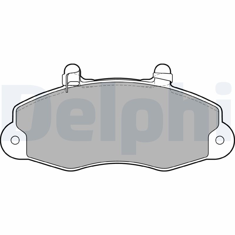 Placute frana DELPHI LP1417