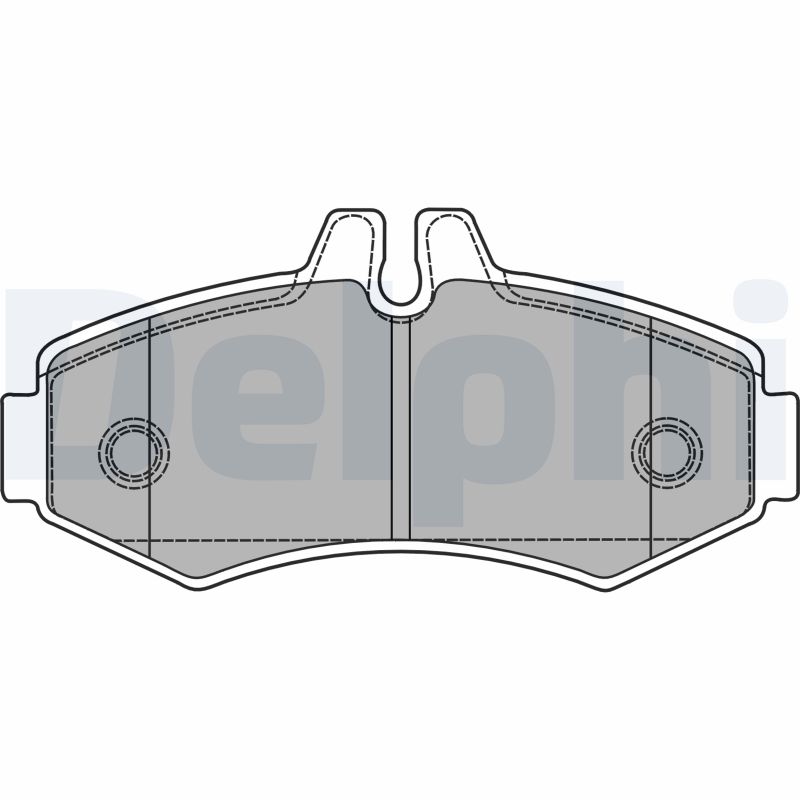 Placute frana DELPHI LP1425