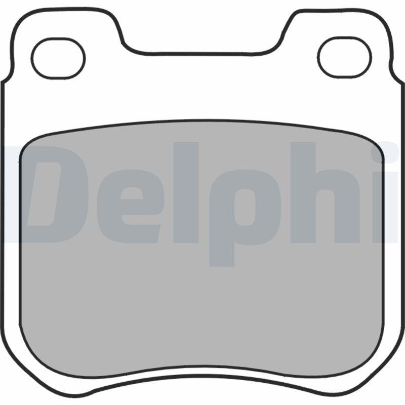 Placute frana DELPHI LP1441