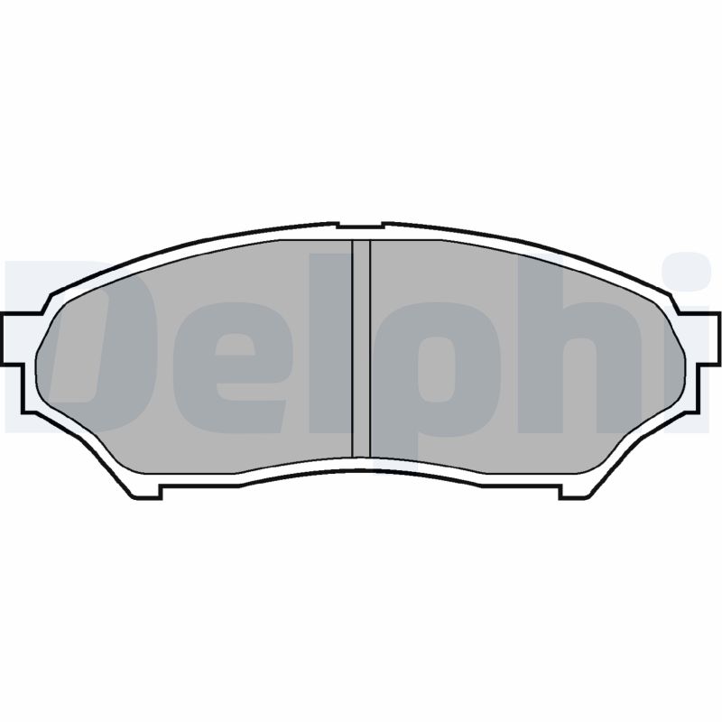 Placute frana DELPHI LP1448